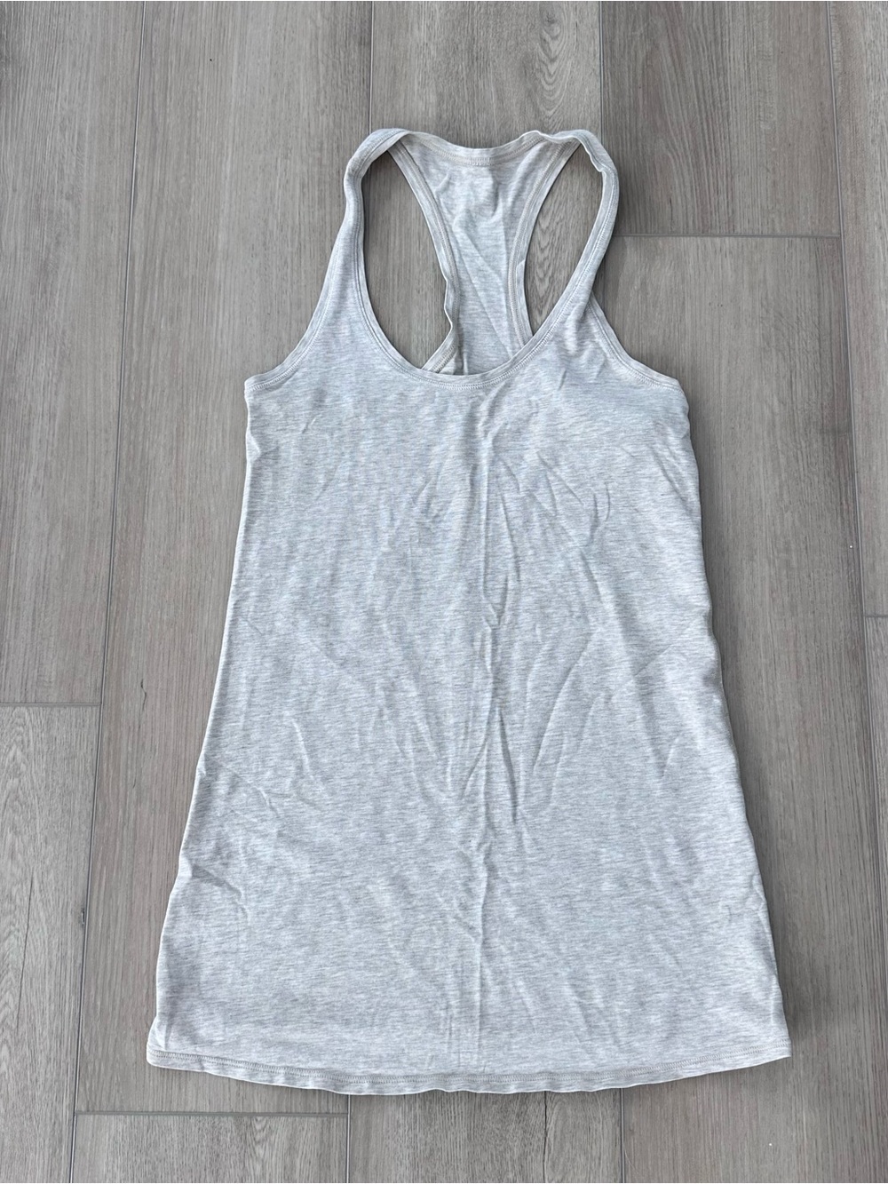Lululemon cool racerback tank top Pima beige size 4